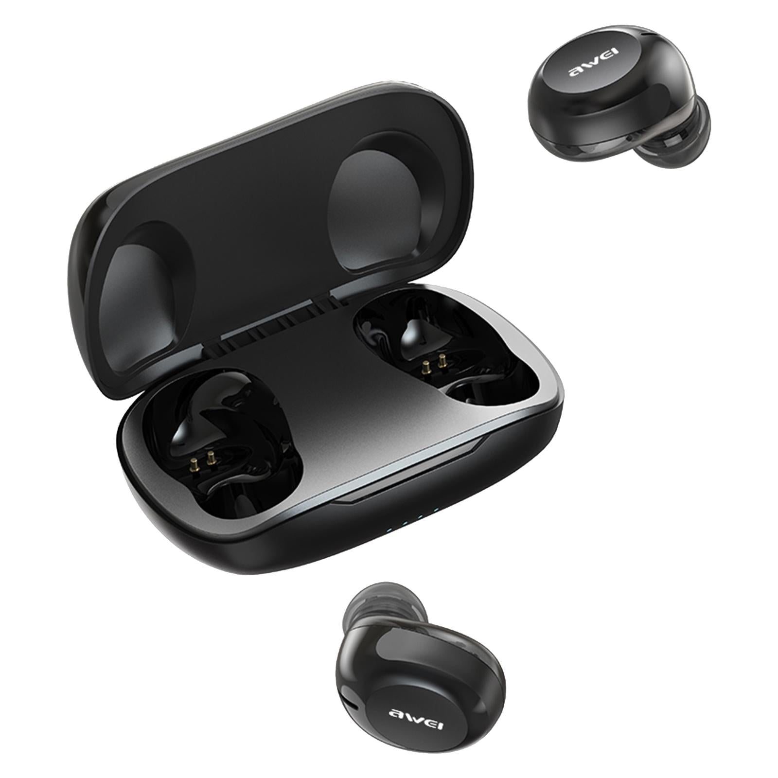 NNEDSZ Wireless Bluetooth 5.1 Headset - True Compact And Colourful - White
