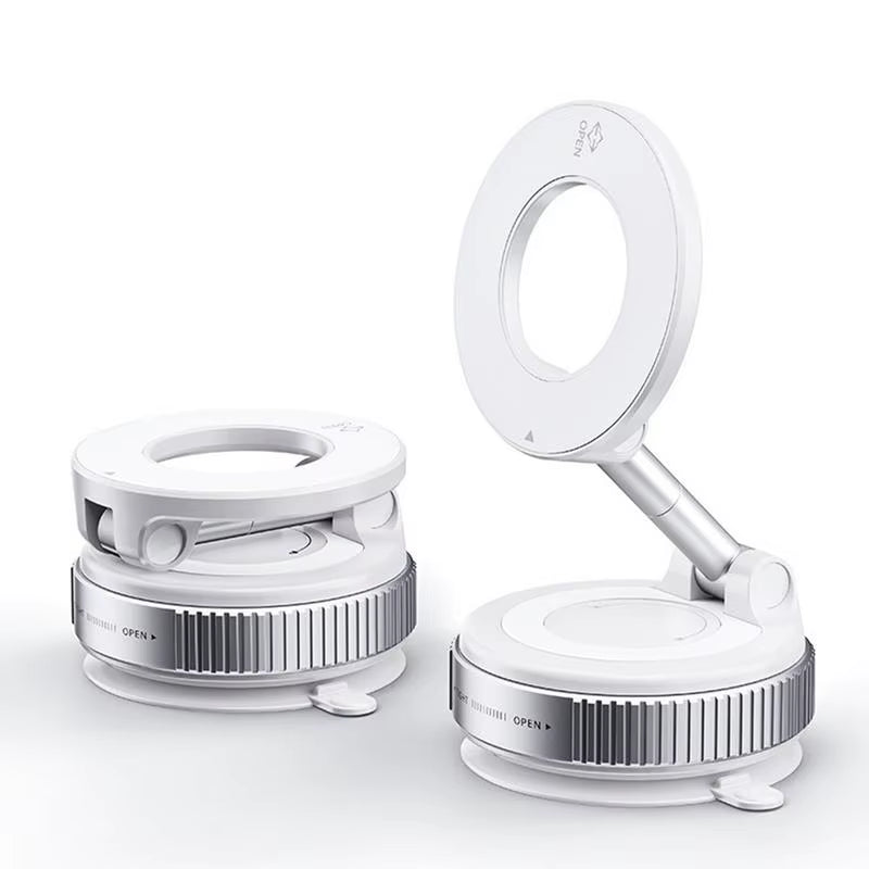 Vacuum Magnetic Suction Phone Holder Strong Suction Cup Mobile Phone Holder Adjustable Smartphone Stand Automotive Cellphone