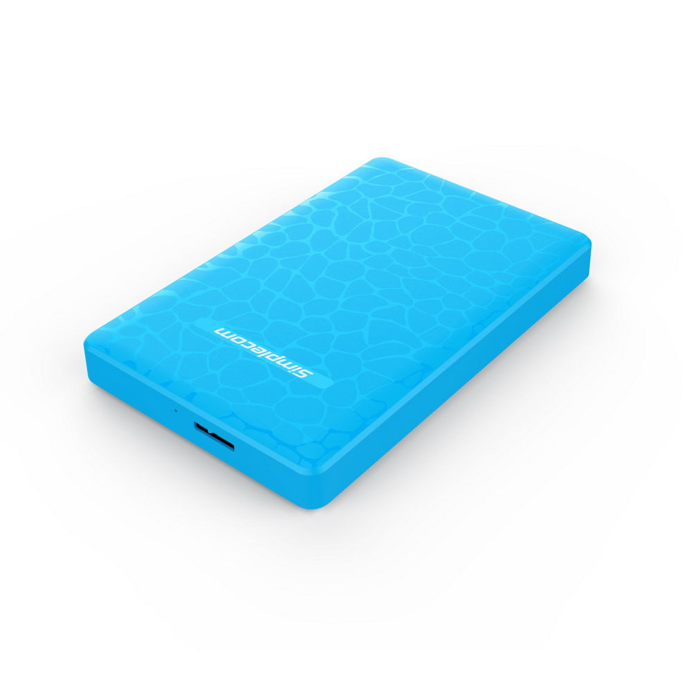NNEDSZ SE101 Compact Tool-Free 2.5'' SATA to USB 3.0 HDD/SSD Enclosure Blue