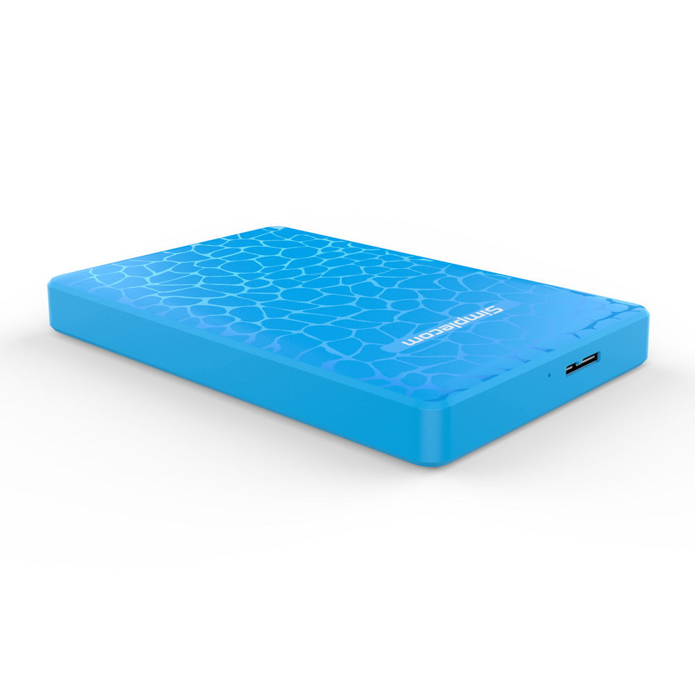 NNEDSZ SE101 Compact Tool-Free 2.5'' SATA to USB 3.0 HDD/SSD Enclosure Blue