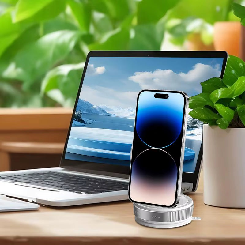 Strong Suction Cup 360° Rotating Magnetic Phone Holder for Cars - Ultimate Mobile Mount